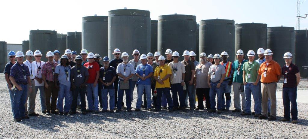 SNC’s Plant Farley Used Fuel Loading Outage Dry Cask Loading Team