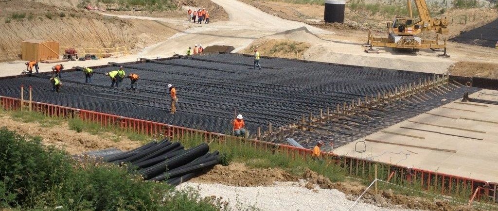 Holtec’s Site Construction Team Placing Reinforcement for a UMAX ISFSI Pad