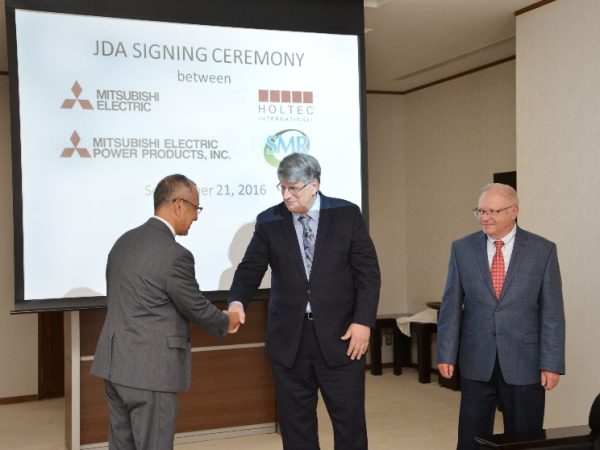 Joint Development Agreement Signed with Mitsubishi Electric of Japan and its U.S. Subsidiary Solidifying Their Role in SMR-160