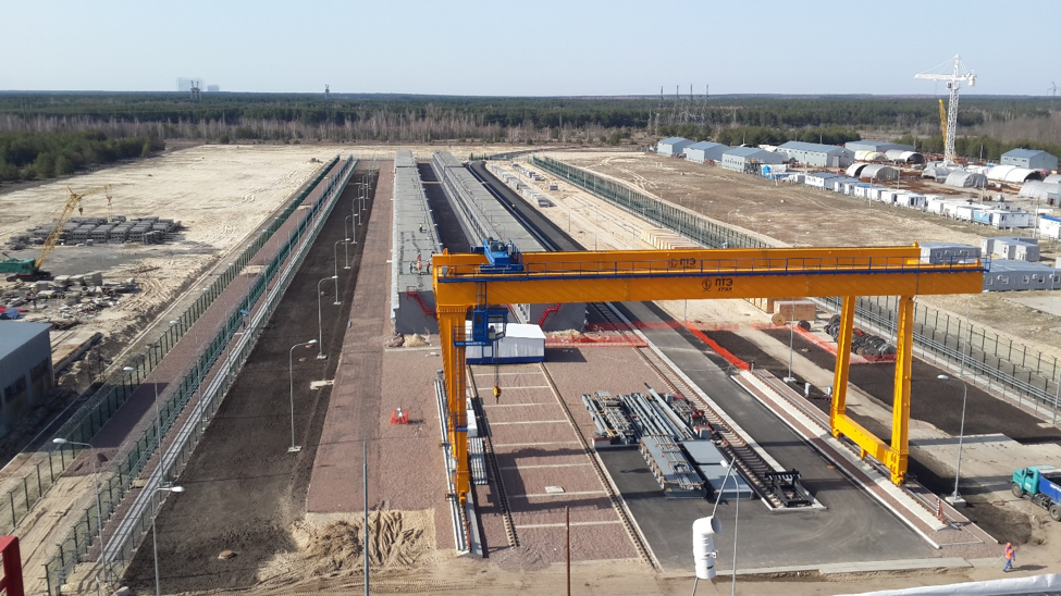 Aerial View of The Construction Site