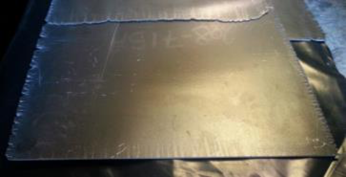 Thermal Flatting and Dimensional Cutting