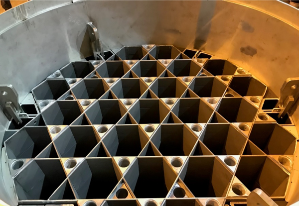 Multi-Purpose Canister (MPC-31) qualified to store and transport 31 VVER-1000 fuel assemblies