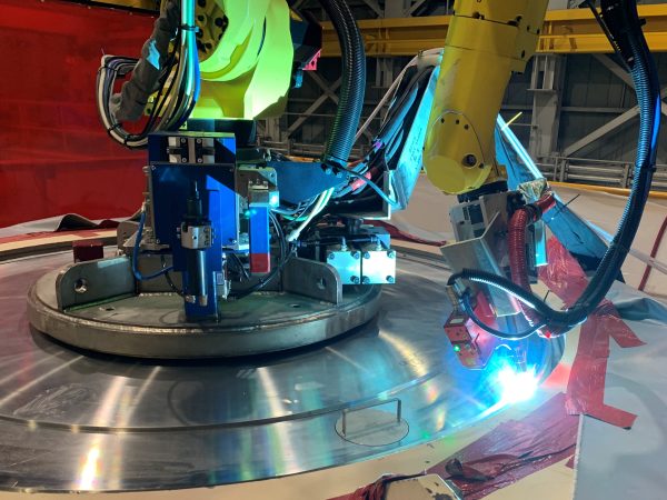 Portable Robot Successfully Deployed to Make Multi-Purpose Canister Lid Closure Welds