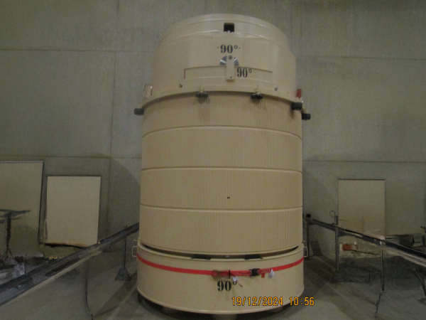 First HI-STAR 180D Dual Purpose Cask Loaded in Belgium